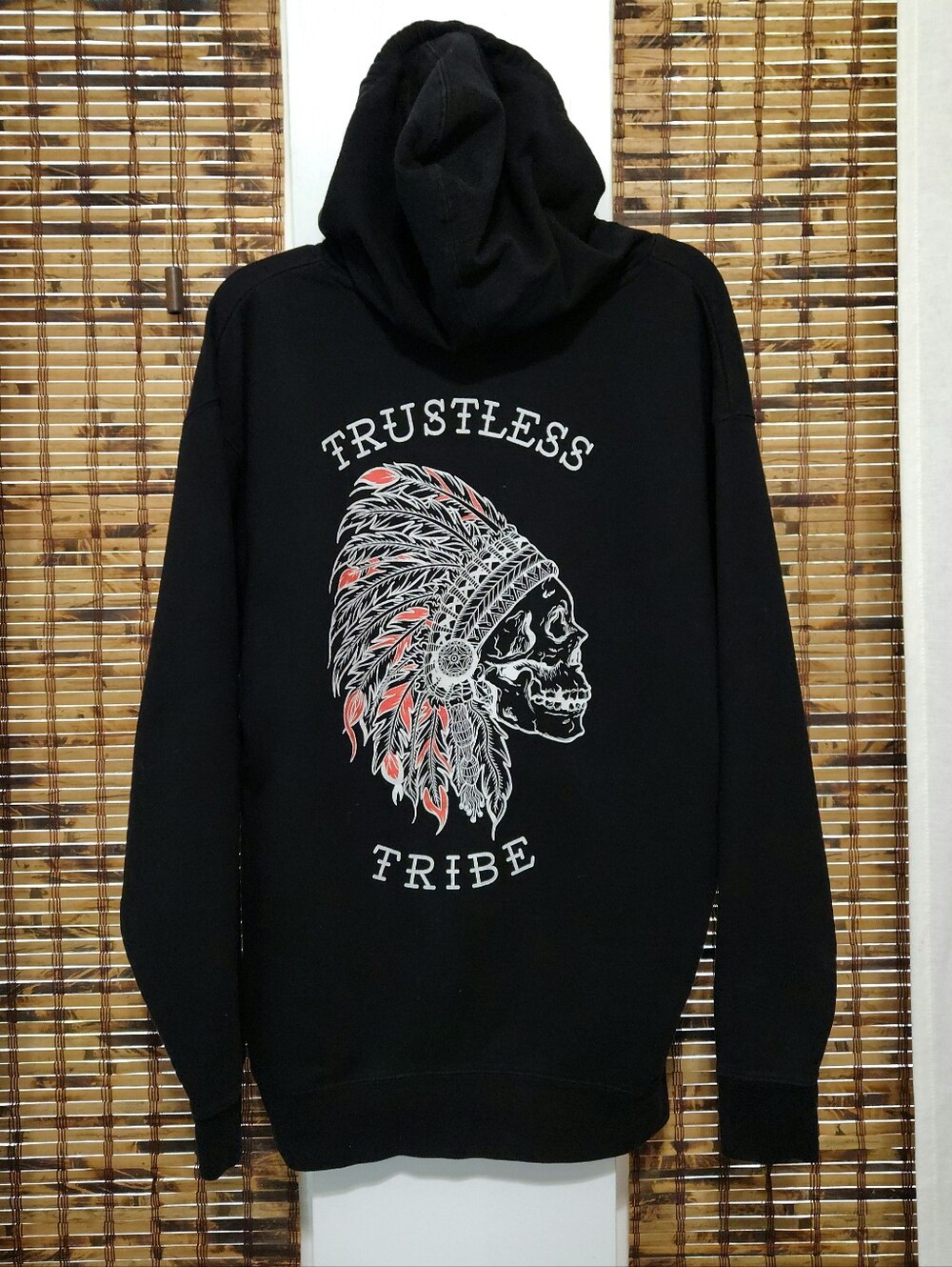 🔥 Grails Only: Trustless Tribe Skull Headdress Hoodie (Size Large) 🔥